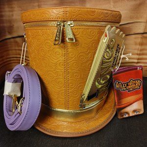 Loungefly Willy Wonka Exclusive Topy Top Hat Crossbody Bag - BNWT